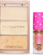Revolution Golden Glam Duo dárková sada pro ženy 1 ks