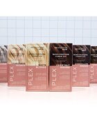 Revolution Haircare Plex Bond Restore Kit sada pro zvýraznění barvy vlasů odstín Chocolate Brown 1 ks