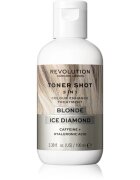 Revolution Haircare Toner Shot Blonde Ice Diamond vyživující tónovací maska 3 v 1 odstín Ice Diamond 100 ml