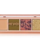 Revolution Icon Edit paletka očních stínů odstín The Eternal Green Palette 2.8 g