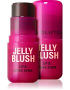 Revolution Jelly Blush tvářenka v tyčince na rty a tváře odstín Cherry Red 5.5 g