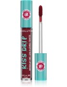 Revolution Kiss Drip Water Lip Tint dlouhotrvající lesk na rty odstín Berry Splash 4 ml