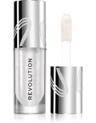 Revolution Metallic Muse Shimmer Bomb třpytivý lesk na rty odstín Frosted Muse 4.5 ml