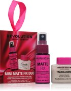 Revolution Mini Matte Fix Duo dárková sada na obličej pro ženy 1 ks