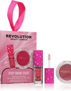Revolution Pop Mini Duo Hydrating Lip Oil & Blush dárková sada pro ženy 1 ks