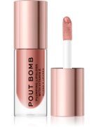 Revolution Pout Bomb lesk na rty pro větší objem s vysokým leskem odstín Doll 4.6 ml