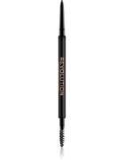 Revolution Precise Brow Pencil precizní tužka na obočí s kartáčkem odstín Light Brown 0.05 g