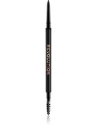 Revolution Precise Brow Pencil precizní tužka na obočí s kartáčkem odstín Medium Brown 0.05 g