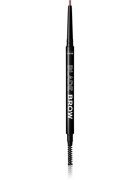 Revolution Relove Blade Brow tužka na obočí s kartáčkem odstín Brown 01 g