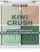 Revolution Relove Pocket Palette paletka očních stínů odstín Kiwi Crush 4x0.72 g