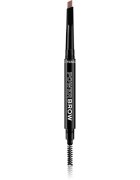 Revolution Relove Power Brow tužka na obočí s kartáčkem odstín Brown 03 g