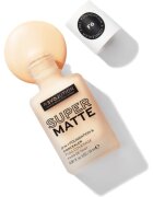 Revolution Relove Super Matte Foundation dlouhotrvající matující make-up odstín F6 24 ml