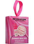 Revolution Shimmer mini Duo dárková sada s rozjasňujícím efektem pro ženy 1 ks