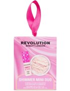 Revolution Shimmer mini Duo dárková sada s rozjasňujícím efektem pro ženy 1 ks