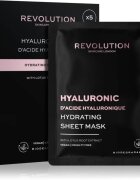 Revolution Skincare Hyaluronic Acid sada plátýnkových masek pro intenzivní hydrataci 5 ks