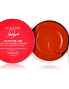 Revolution Skincare X Jake-Jamie Watermelon hydrogelová maska na oční okolí pro rozjasnění a hydrataci 60 ks
