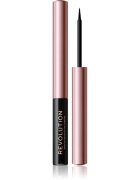 Revolution Super Flick tekuté oční linky odstín Black 2.4 ml