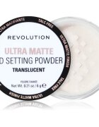 Revolution Ultra Velvet Loose Setting Powder matující transparentní pudr 6 g