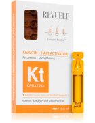 Revuele Ampoules Keratin + Hair Activator ampule pro slabé namáhané vlasy 8x5 ml