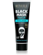 Revuele Black Mask Peel Off Hyaluron čisticí slupovací maska s aktivním uhlím 80 ml