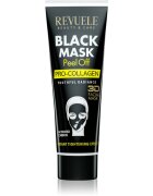 Revuele Black Mask Peel Off Pro-Colagen slupovací maska pro zpevnění pleti 80 ml