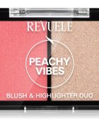 Revuele Blush & Highlighter Duo tvářenka s rozjasňovačem odstín Peachy Vibes 8 g