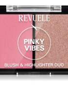 Revuele Blush & Highlighter Duo tvářenka s rozjasňovačem odstín Pinky Vibes 8 g