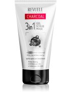 Revuele Charcoal 3in1 čisticí gel 3 v 1 s aktivním uhlím 150 ml