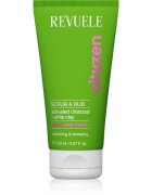 Revuele Cityzen Scrub & Rub čisticí peelingová pleťová maska s aktivním uhlím 150 ml
