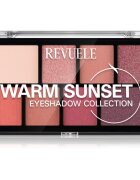Revuele Eyeshadow Collection paleta očních stínů odstín Warm Sunset 15 g