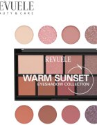 Revuele Eyeshadow Collection paleta očních stínů odstín Warm Sunset 15 g
