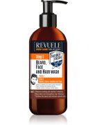 Revuele Men Care Solutions Barber Salon šampon na vlasy a vousy 3 v 1 300 ml