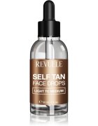 Revuele Paradise Bronze Self Tan Face Drops samoopalovací kapky na obličej odstín Light To Medium 30 ml