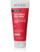 Revuele Pure Skin Anti-Pimple exfoliační sprchový gel proti akné 200 ml