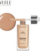 Revuele Serum Foundation [+HA] hydratační make-up pro sjednocení barevného tónu pleti odstín Light-Medium 30 ml
