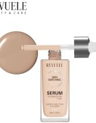 Revuele Serum Foundation [+HA] hydratační make-up pro sjednocení barevného tónu pleti odstín Very Light 30 ml