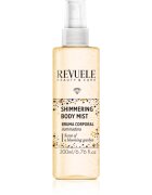 Revuele Shimmering Body Mist rozjasňující mlha na tělo odstín Gold 200 ml