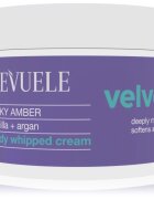 Revuele Velvetish Silky Amber Body Whipped Cream hydratační tělový krém Vanilla + Argan 300 ml