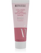 Revuele Wonder Collagen Boost Wrapping Mask noční maska pro rozjasnění a vyhlazení pleti 80 ml