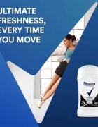 Rexona Invisible Black and White tuhý antiperspirant proti bílým a žlutým skvrnám 50 ml