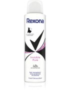 Rexona Invisible Pure antiperspirant ve spreji proti bílým a žlutým skvrnám 150 ml