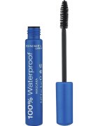 Rimmel 100 % Waterproof voděodolná řasenka odstín 001 Black Black 8 ml