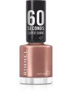 Rimmel 60 Seconds Super Shine lak na nehty odstín 111 Café Creme 8 ml