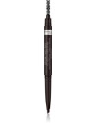 Rimmel Brow This Way tužka na obočí s kartáčkem 2 v 1 odstín 004 Soft Black 025 g