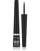 Rimmel Exaggerate Eyeliner tekuté oční linky odstín 100% Black 2.5 ml