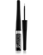 Rimmel Glam' Eyes tekuté oční linky odstín 001 Black 3.5 ml