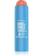 Rimmel Kind & Free multifunkční líčidlo pro oči rty a tvář odstín 002 Peachy Cheeks 5 g