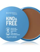 Rimmel Kind & Free Pressed Powder matující pudr odstín 50 Deep 10 g