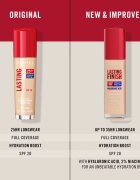 Rimmel Lasting Finish 35H Hydration Boost hydratační make-up SPF 20 odstín 010 Rose Ivory 30 ml