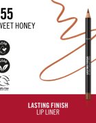 Rimmel Lasting Finish konturovací tužka na rty odstín 155 Sweet Honey 1.2 g
